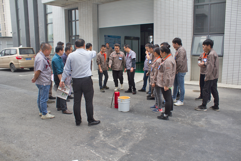 南京首塑公司2020年消防安全演習 南京首塑公司2020年消防安全演習